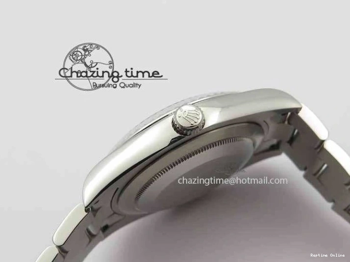 0106 DateJust II 41mm SS BP Maker Best Edition Gray Dial On SS Bracelet SA Trendsetting 3736